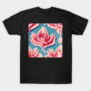 Rococo floral pattern, model 14 T-Shirt